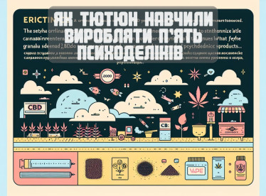 Як тютюн навчили виробляти пʼять психоделіків одночасно