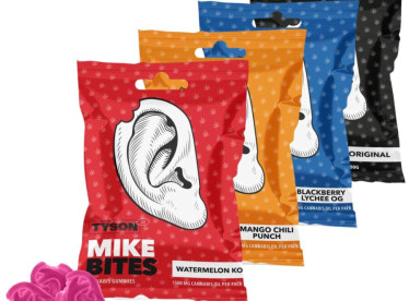 Жувальні цукерки Tyson 2.0 Mike Bites Gummies 50 г
