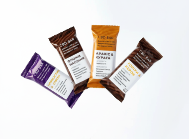 CBD Сhocolate Bar Батончик (КБД 100мг) 50г