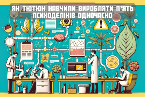 Jak tytoń nauczył się wytwarzać pięć substancji psychodelicznych jednocześnie