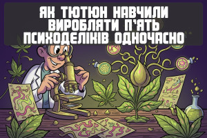 Как табак научили производить пять психоделиков одновременно