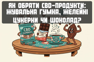 Jak wybierać produkty CBD: gumę do żucia, żelki czy czekoladę?