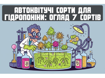 Автоквітучі сорти для гідропоніки: огляд 7 сортів