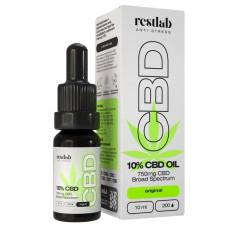 Huile de CBD à large spectre 10 % (10 ml)
