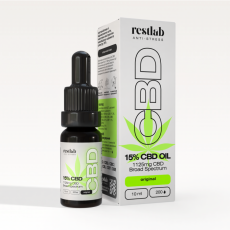 Olej CBD o szerokim spektrum działania 15% (10 ml)