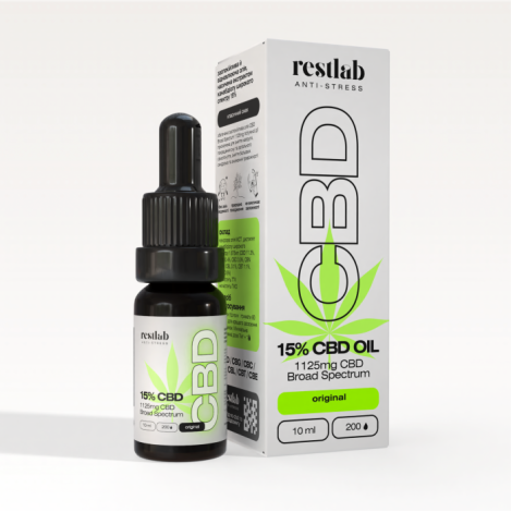 Olej CBD o szerokim spektrum działania 15% (10 ml)