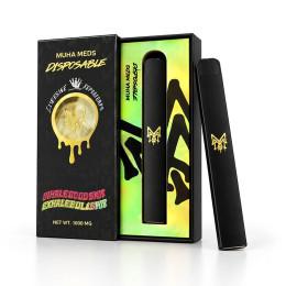Одноразова порожня вейп-ручка Muha Meds 1 мл (чорна, micro-USB)