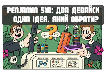 Penjamin 510: два девайси — одна ідея. Який обрати?