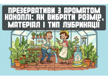 Презервативи з ароматом конопель: розмір, лубрикант та вибір Cannadom