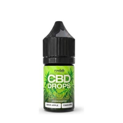 CBD Drops 300 mg Sour Apple