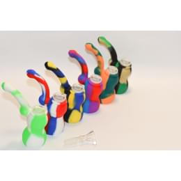 Silicone pipe bubbler / bowl