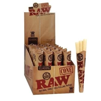 Raw pre-rolled cones 3pk king size