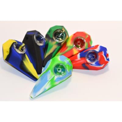 Silicone pipe crystal