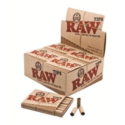 Raw prerolled tips