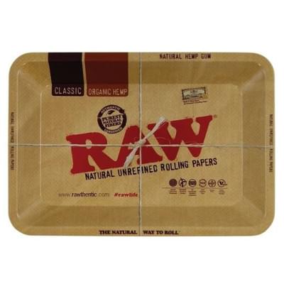 Raw metal rolling tray mini