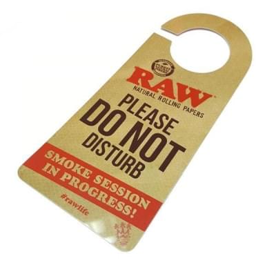 Raw sign do not disturb