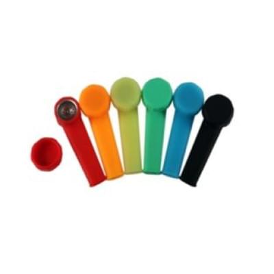 Silicone pipe classic color glow