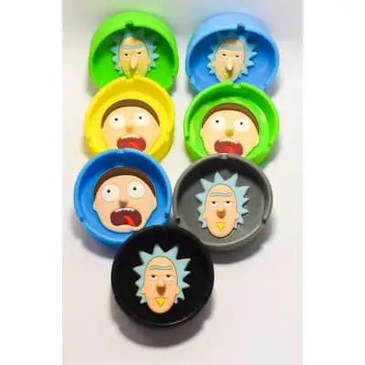 Silicone ashtray - rick & morty