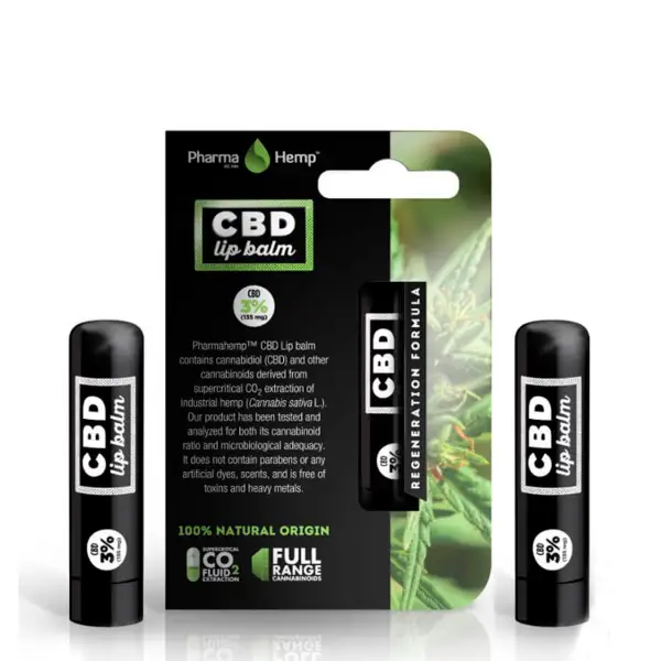 Бальзам для губ Pharma Hemp CBD Lip Balm з биоактивними сполуками - купити в Україні 2