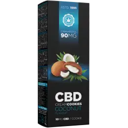 CBD Печенье HaZe с кокосовым кремом 90mg (150g)