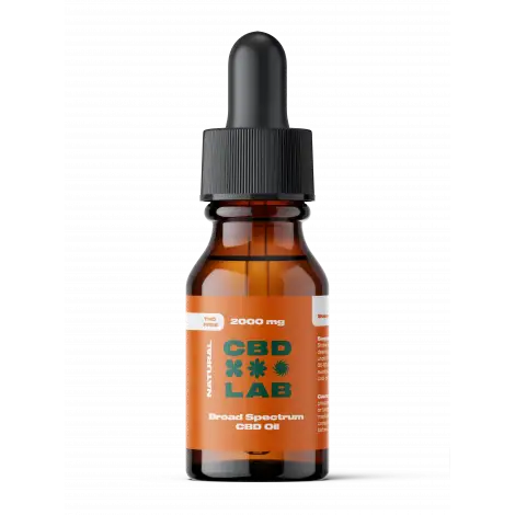 CBDLab Broad Spectrum Oil 2000mg (10ml)