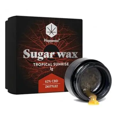 Купить КБД Концентраты - CBD Wax/Воск 62% Happease Extracts 1g