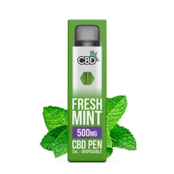 Купить КБД Жидкость - Fresh Mint CBD Vape Pen – 500mg⭐️ недорого
