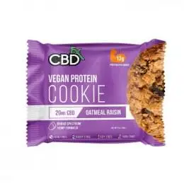 CBD Печенье овсяное с изюмом (13г протеина) 20мг