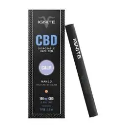CBD Ignite Vape Pen Calm Mango – 150mg