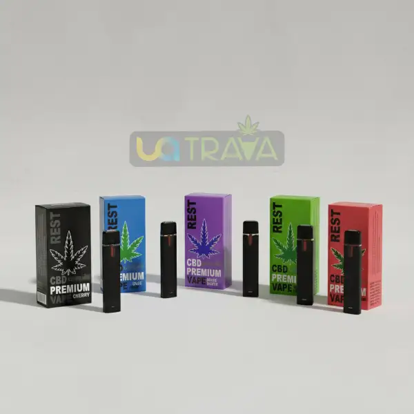 CBD Ингалятор Vape Pen Broad Spectrum 84% + Terpenes 2