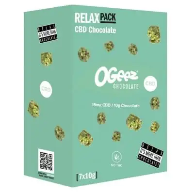 Шоколадные шишки CBD Ogeez 15мг (7шт)