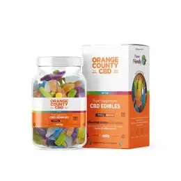 Желейные конфеты бутылочки Orange County CBD 1600мг (85шт)
