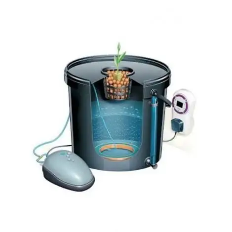 System hydroponiczny DWC 3 donice 80