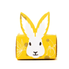 Bonbon CBD RABBIT Banane au chocolat blanc