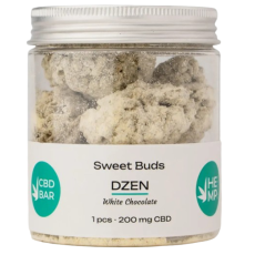 Цукерки CBD Buds Dzen із білого шоколаду (КБД 2000мг) 10шт
