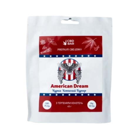 Poulet séché CBD American Dream (CBD 75 mg, magnésium 50 mg) 45g