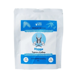 CBD Джерки Hugge Premium з індички (КБД 75мг, Магній 50мг) 45г