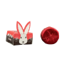 CBD цукерка RABBIT Полунична у чорному шоколаді