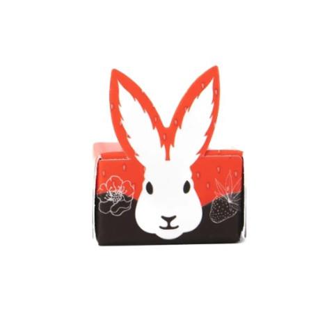 Bonbons CBD RABBIT Fraise au chocolat noir