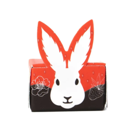 CBD цукерка RABBIT Полунична у чорному шоколаді
