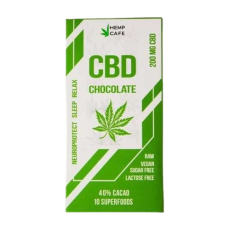 Chocolat noir au CBD 200 mg (+ 10 superaliments)