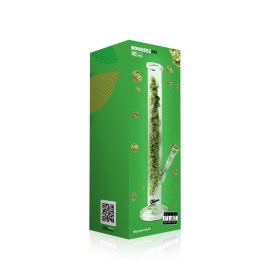 Стеклянный бонг Ogeez 35cm с шоколадными шишками (100g)