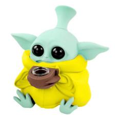 Бонг Baby Yoda (розбірний) 13см