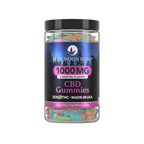 Jelly candies CBD Blue Moon Hemp 1000mg (140pcs)