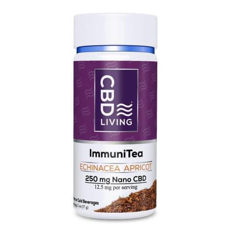 CBD Tea - Immunitea Echinacea Apricot 250mg