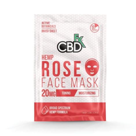 CBD Face Mask - Rose (Маска для лица с розой)