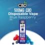 Blue Raspberry CBD Vape Pen – 500mg