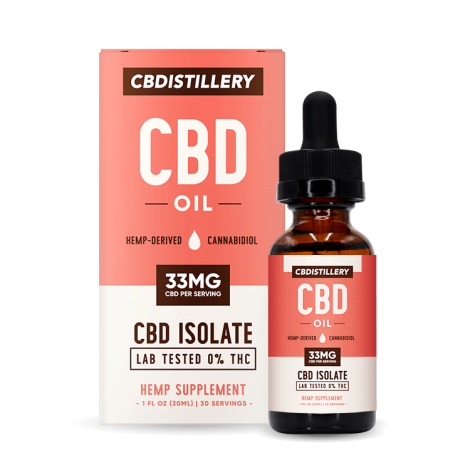 CBD Oil Tincture Isolate 1000mg (30ml)
