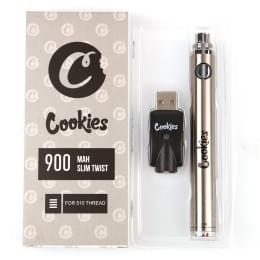 Vape device Cookies for CBD cartridge (Silver)