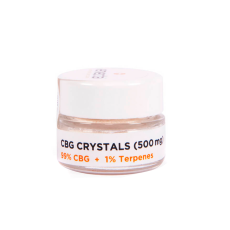 Cristaux de CBD Enecta GC500 99 % de cristaux de CBG + 1 % de terpènes (500 mg)
